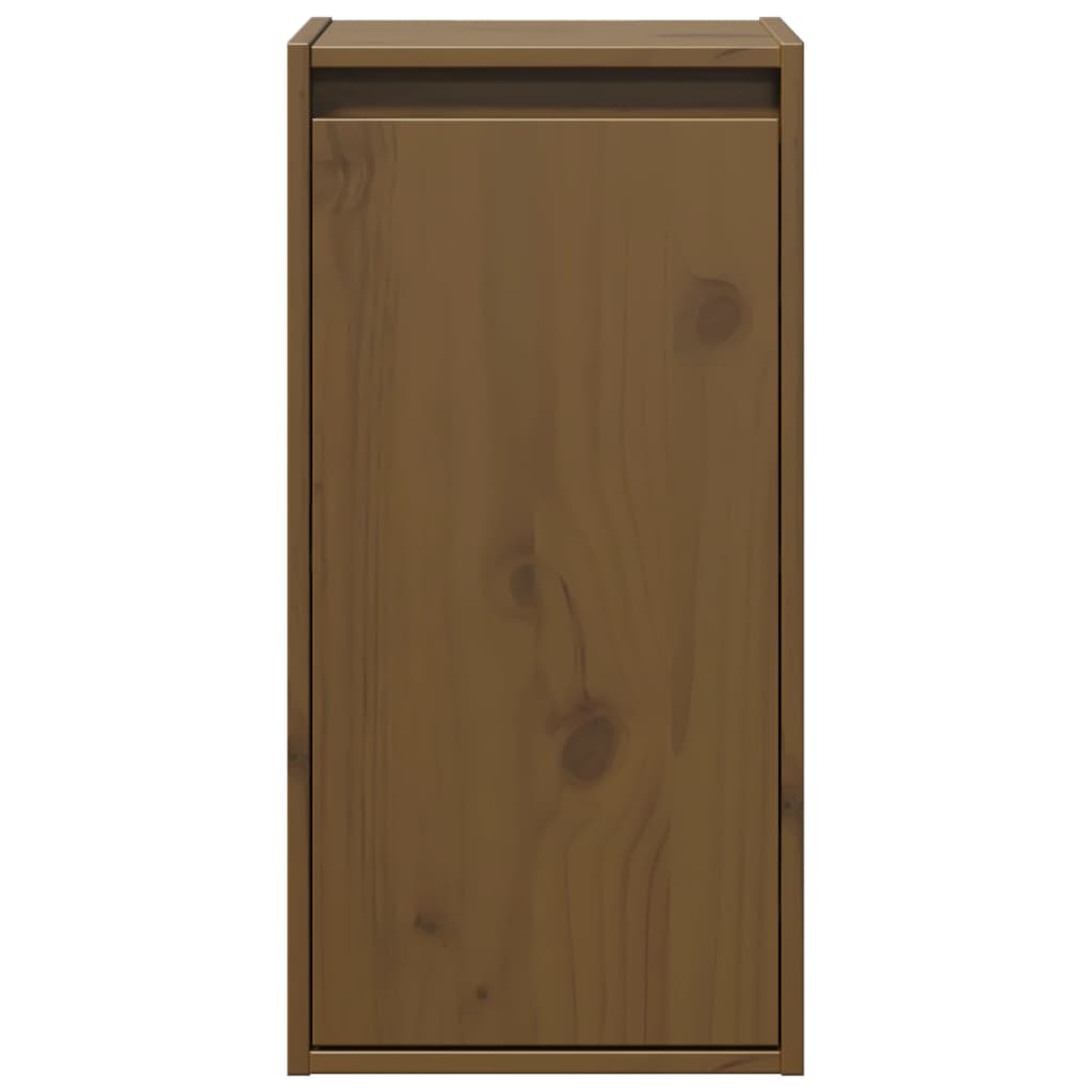 vidaXL Dulap de perete, maro miere, 30x30x60 cm, lemn masiv de pin vidaXL Dulap de perete, maro miere, 30x30x60 cm, lemn masiv de pin