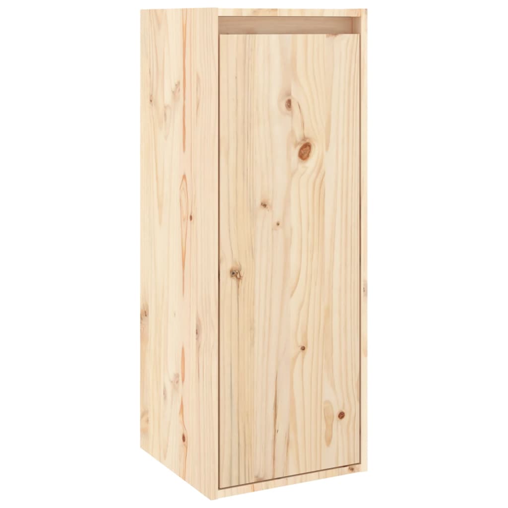 vidaXL Dulap de perete, 30x30x80 cm, lemn masiv de pin