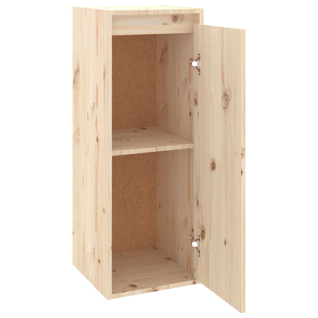 vidaXL Dulap de perete, 30x30x80 cm, lemn masiv de pin