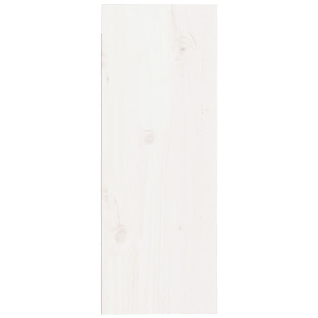 vidaXL Dulap de perete, alb, 30x30x80 cm, lemn masiv de pin vidaXL Dulap de perete, alb, 30x30x80 cm, lemn masiv de pin