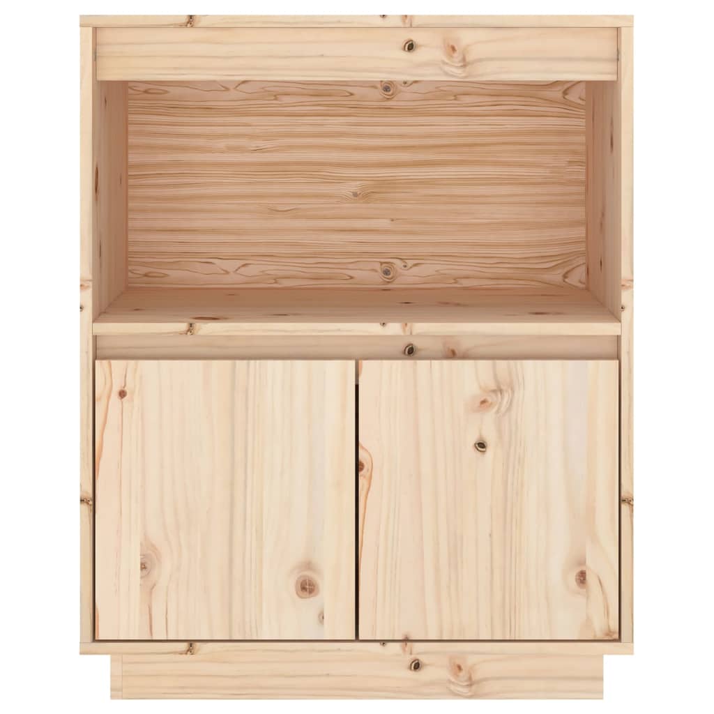 vidaXL Servantă, 60x34x75 cm, lemn masiv de pin vidaXL Servantă, 60x34x75 cm, lemn masiv de pin
