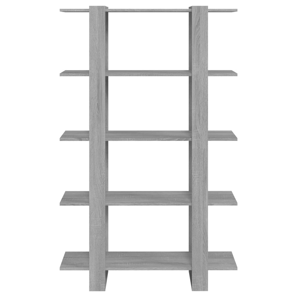 vidaXL Bibliotecă/Separator cameră, gri sonoma, 100x30x160 cm vidaXL Bibliotecă/Separator cameră, gri sonoma, 100x30x160 cm