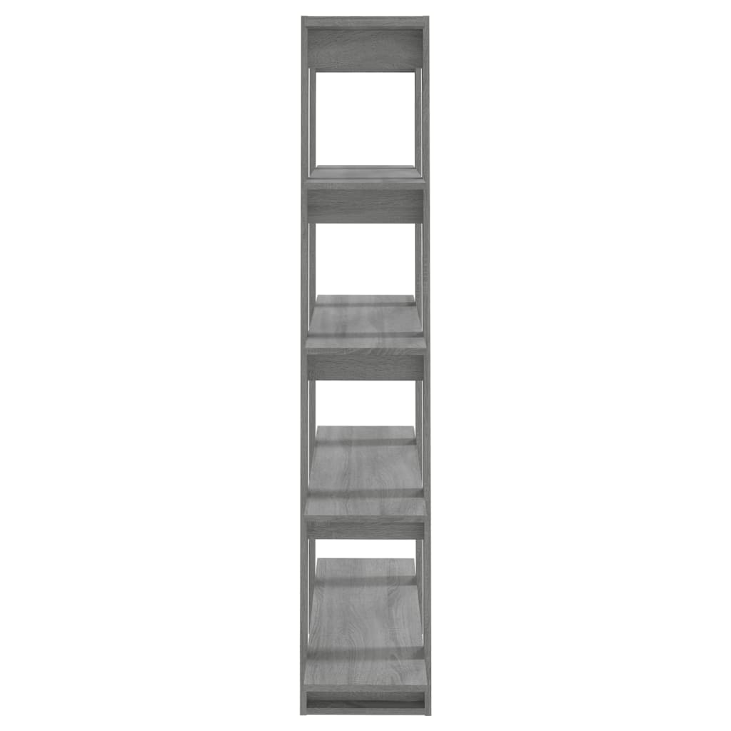 vidaXL Bibliotecă/Separator cameră, gri sonoma, 100x30x160 cm vidaXL Bibliotecă/Separator cameră, gri sonoma, 100x30x160 cm
