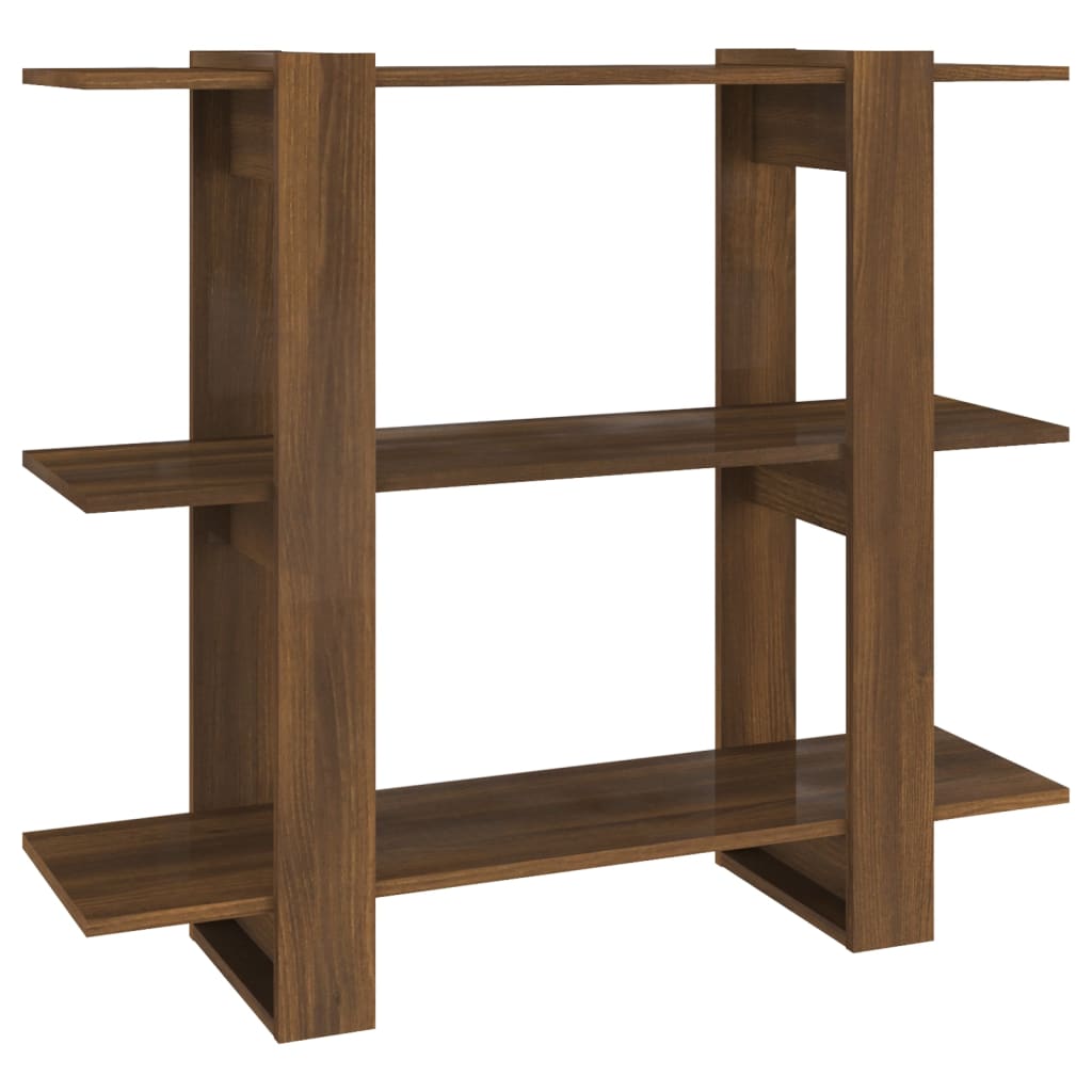 vidaXL Bibliotecă/Separator cameră, stejar maro, 100x30x87 cm vidaXL Bibliotecă/Separator cameră, stejar maro, 100x30x87 cm