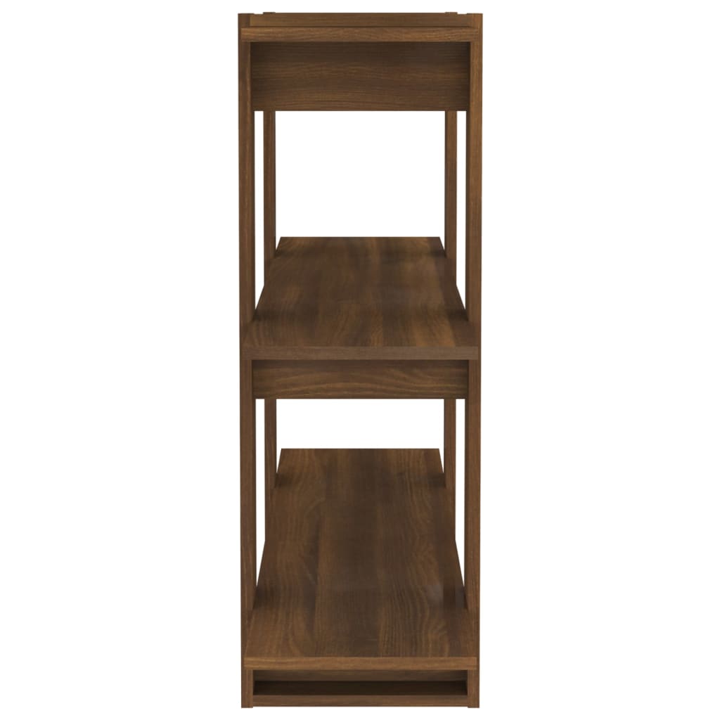 vidaXL Bibliotecă/Separator cameră, stejar maro, 100x30x87 cm vidaXL Bibliotecă/Separator cameră, stejar maro, 100x30x87 cm