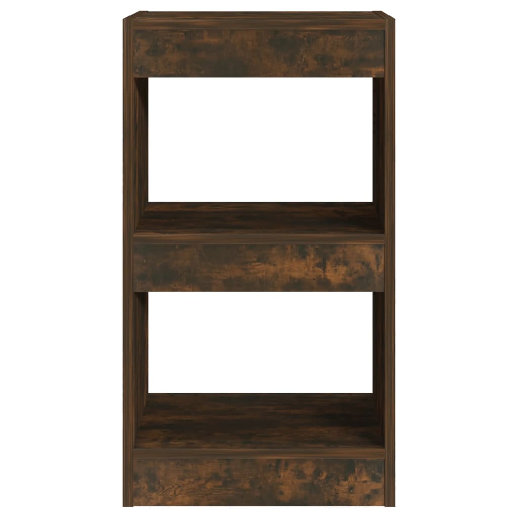 vidaXL Bibliotecă/Separator cameră, stejar fumuriu, 40x30x72 cm vidaXL Bibliotecă/Separator cameră, stejar fumuriu, 40x30x72 cm