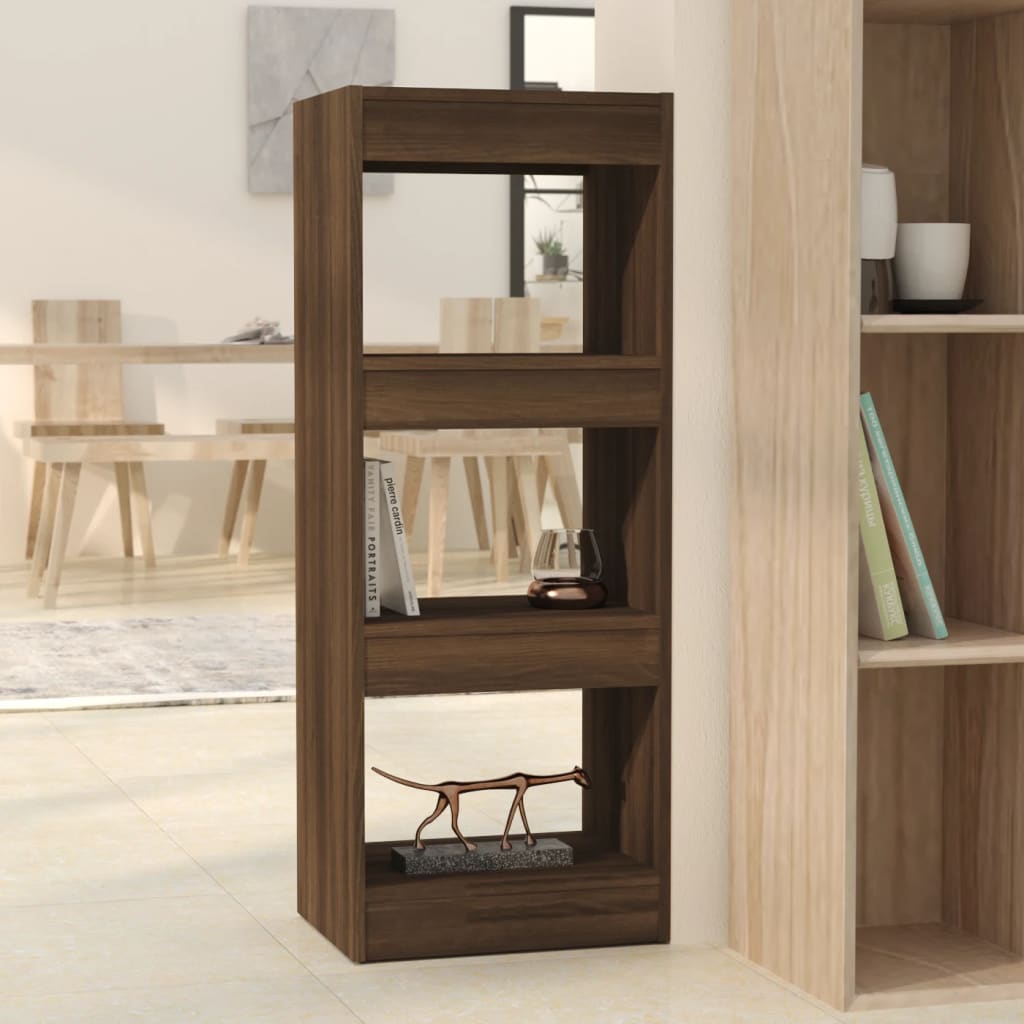vidaXL Bibliotecă/Separator cameră, stejar maro, 40x30x103 cm, PAL vidaXL Bibliotecă/Separator cameră, stejar maro, 40x30x103 cm, PAL