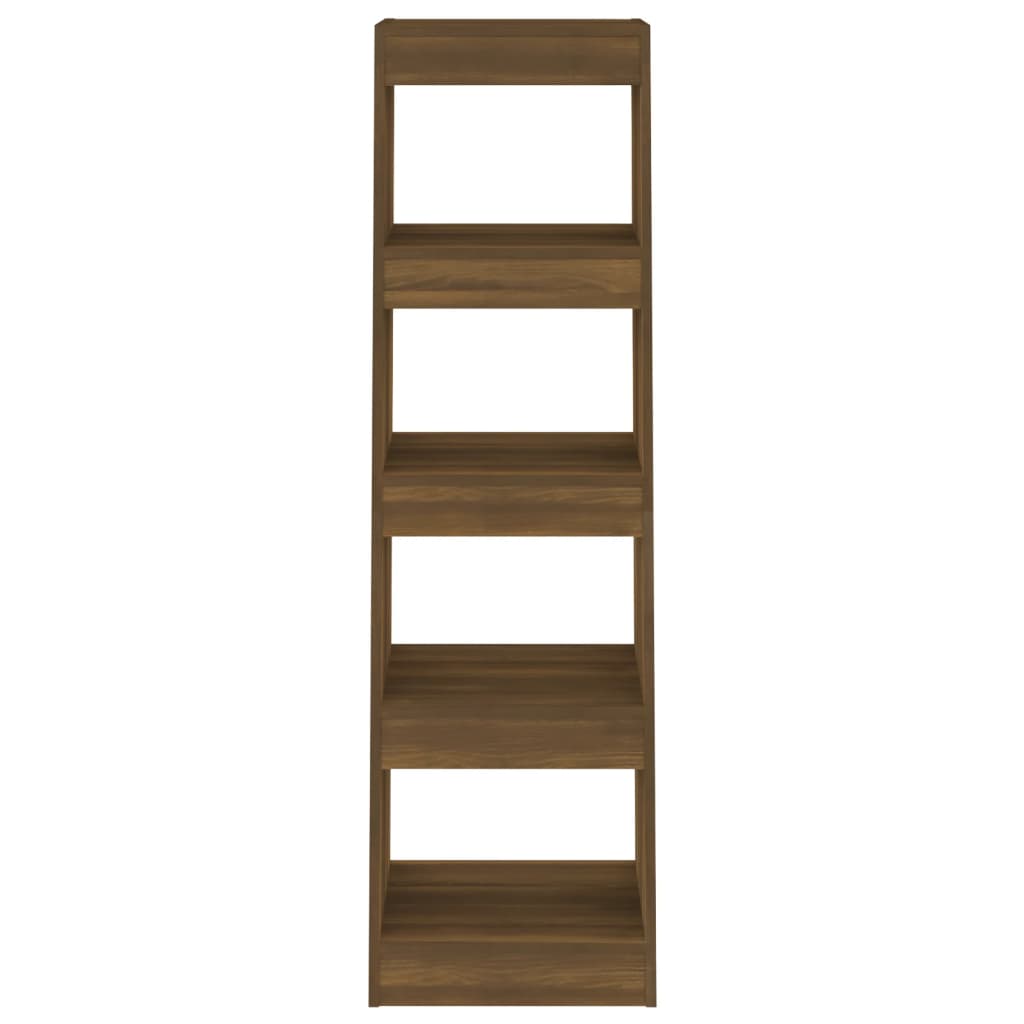 vidaXL Bibliotecă/Separator de cameră, stejar afumat, 40x30x135 cm vidaXL Bibliotecă/Separator de cameră, stejar afumat, 40x30x135 cm
