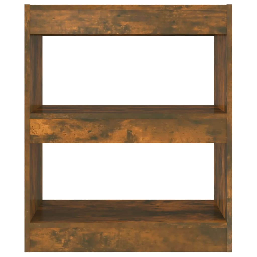 vidaXL Bibliotecă/Separator cameră, stejar fumuriu, 60x30x72 cm, PAL vidaXL Bibliotecă/Separator cameră, stejar fumuriu, 60x30x72 cm, PAL