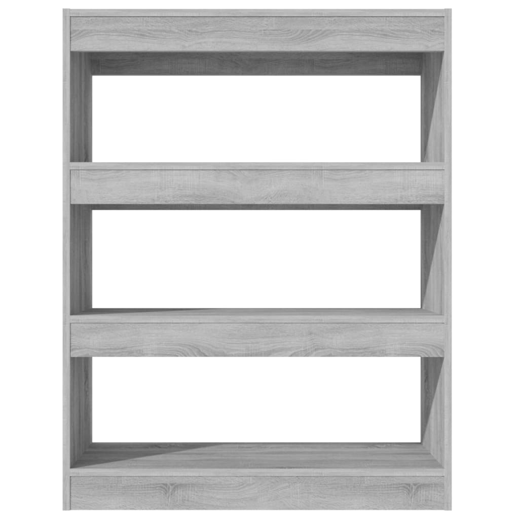 vidaXL Bibliotecă/Separator de cameră stejar 80x30x103cm lemn compozit vidaXL Bibliotecă/Separator de cameră stejar 80x30x103cm lemn compozit