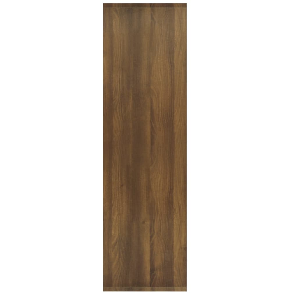 vidaXL Bibliotecă/Separator cameră, stejar, 80x30x103cm lemn compozit vidaXL Bibliotecă/Separator cameră, stejar, 80x30x103cm lemn compozit