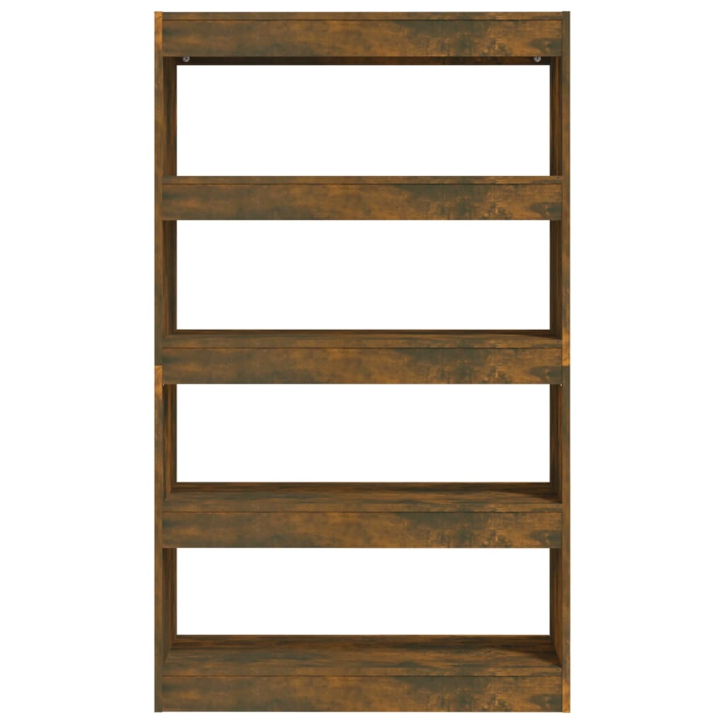 vidaXL Bibliotecă/Separator cameră, stejar fumuriu, 80x30x135 cm PAL vidaXL Bibliotecă/Separator cameră, stejar fumuriu, 80x30x135 cm PAL