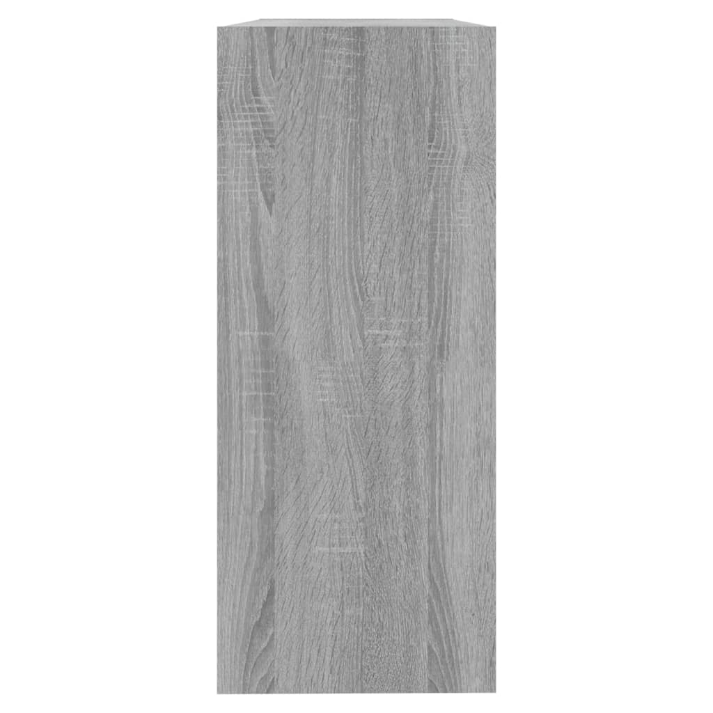 vidaXL Bibliotecă/Separator cameră, gri sonoma, 100x30x72 cm vidaXL Bibliotecă/Separator cameră, gri sonoma, 100x30x72 cm