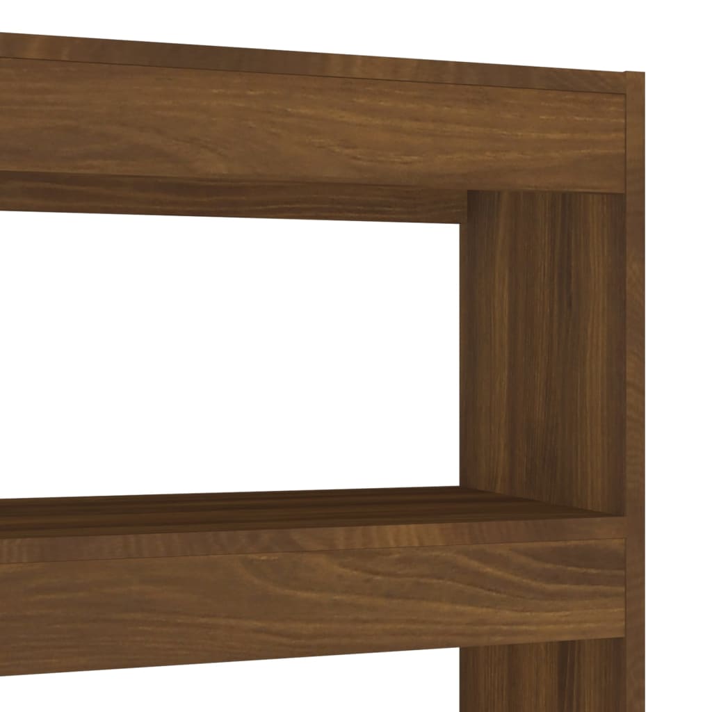 vidaXL Bibliotecă/Separator cameră, stejar maro, 100x30x135 cm vidaXL Bibliotecă/Separator cameră, stejar maro, 100x30x135 cm