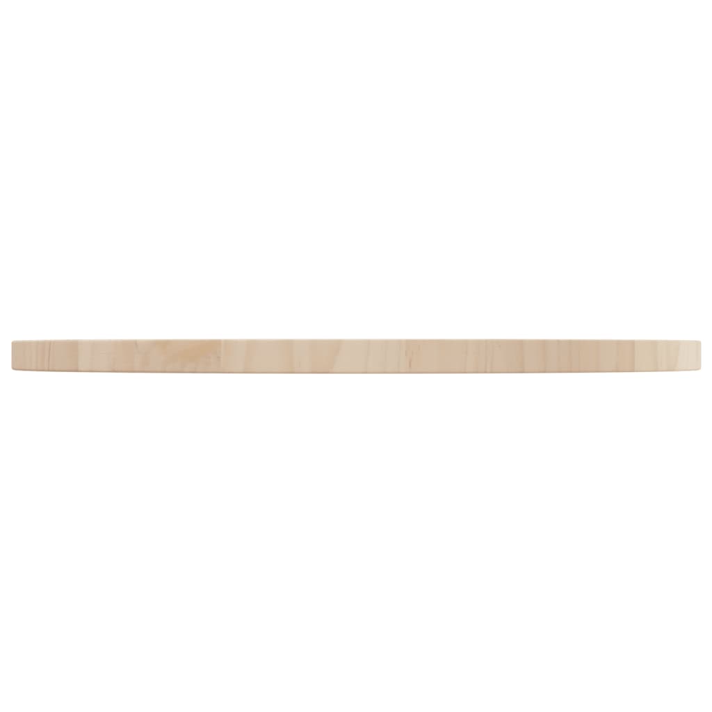 vidaXL Blat de masă, Ø60x2,5 cm, lemn masiv de pin