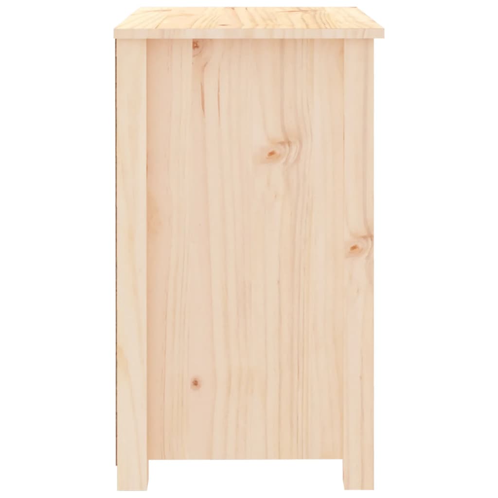 vidaXL Dulap noptieră, 50x35x61,5 cm, lemn masiv de pin