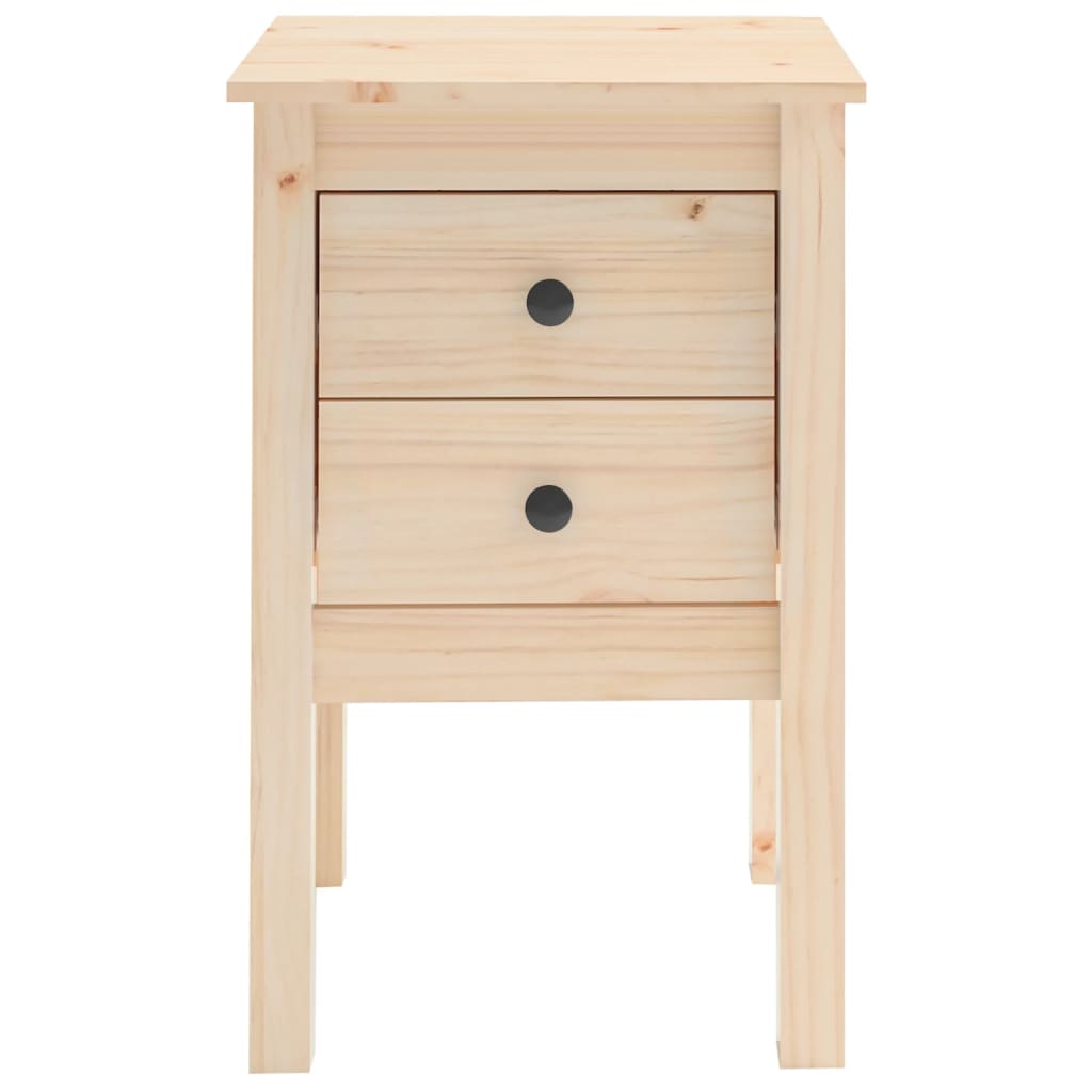 vidaXL Noptiere, 40x35x61,5 cm, lemn masiv de pin vidaXL Noptiere, 40x35x61,5 cm, lemn masiv de pin