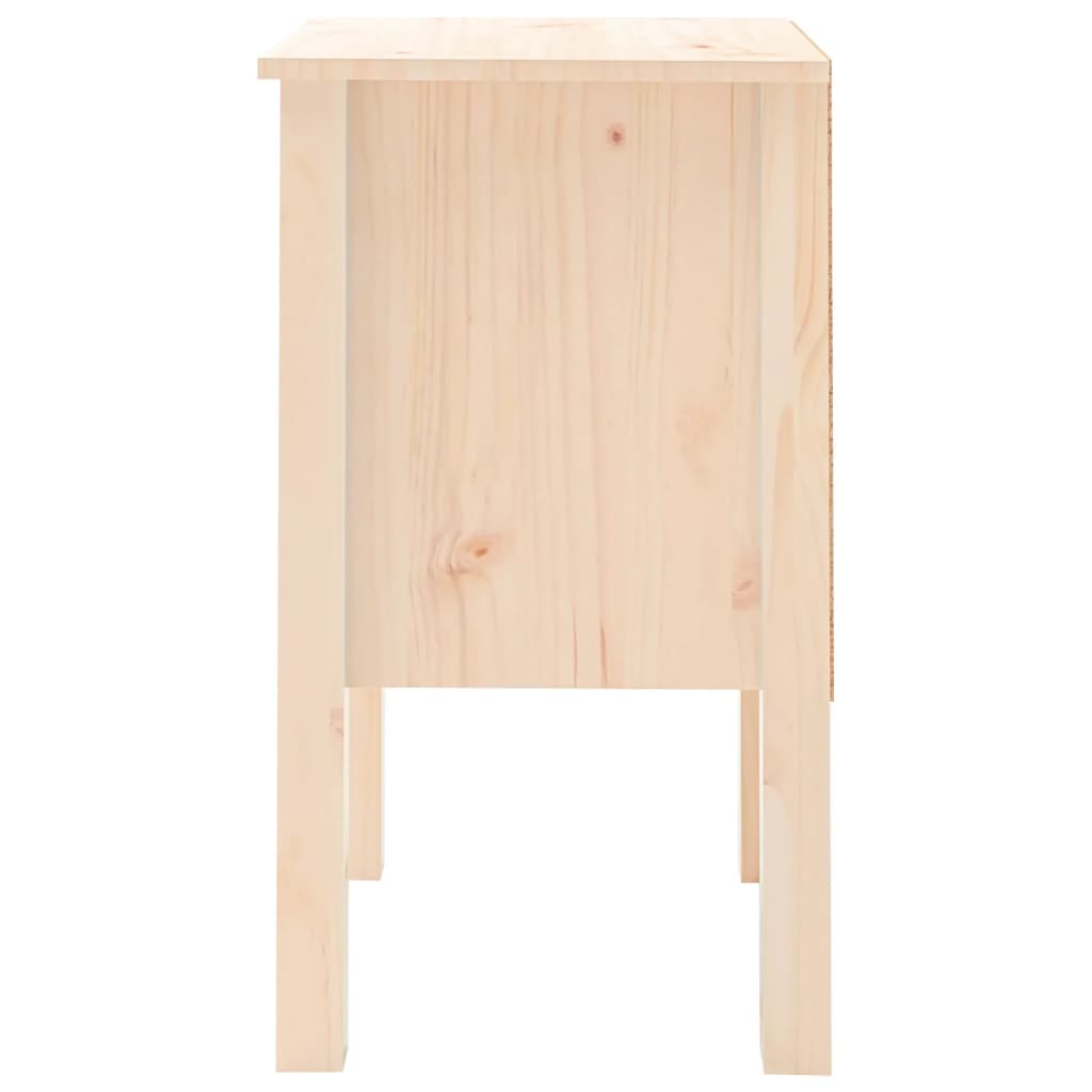vidaXL Noptiere, 40x35x61,5 cm, lemn masiv de pin vidaXL Noptiere, 40x35x61,5 cm, lemn masiv de pin