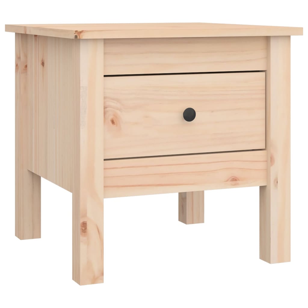 vidaXL Mese laterale, 2 buc., 40x40x39 cm, lemn masiv de pin