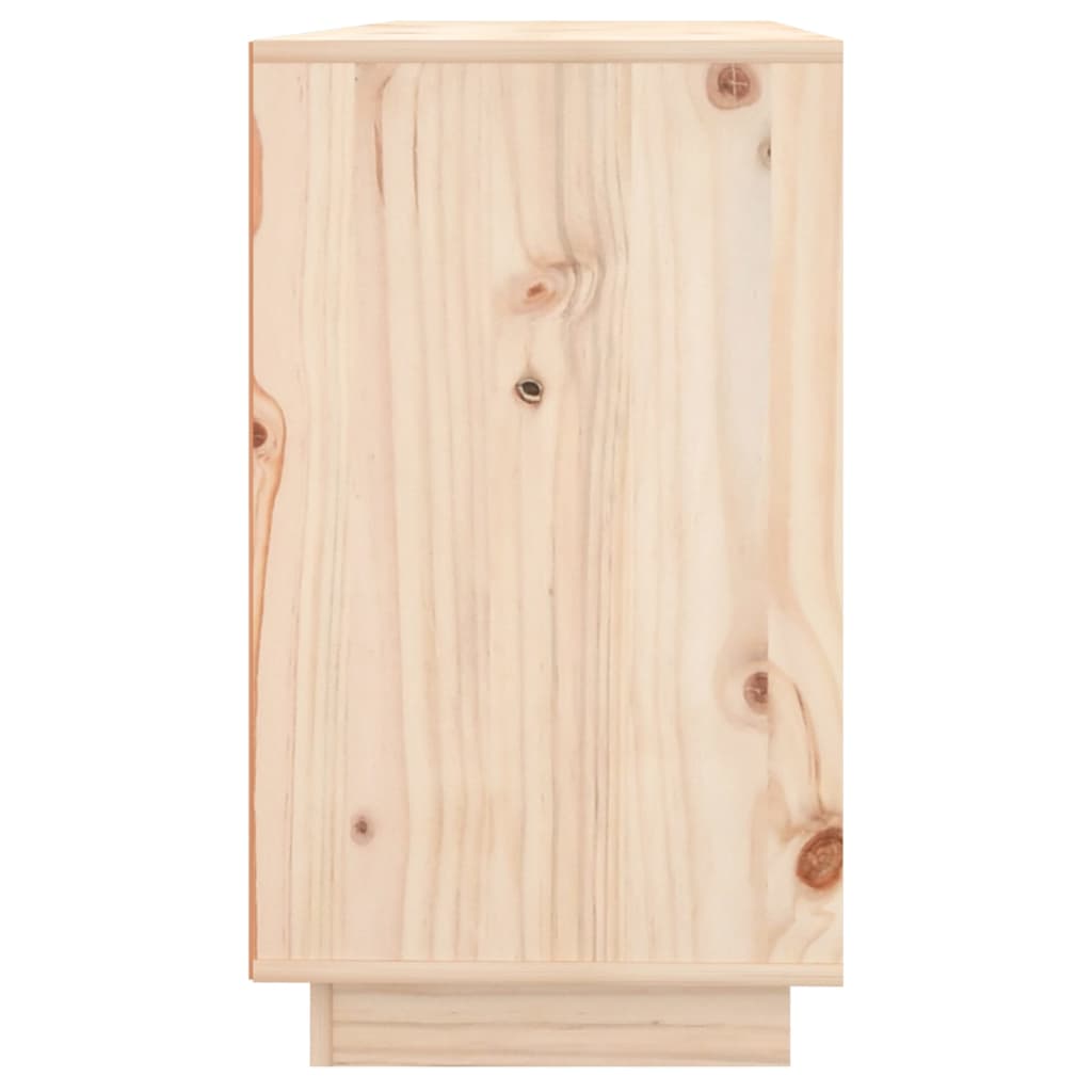 vidaXL Dulap, 111x34x60 cm, lemn masiv de pin