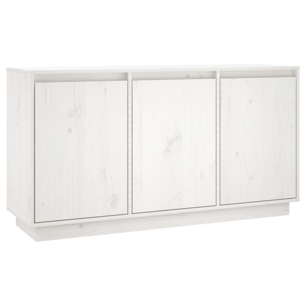 vidaXL Servantă, alb, 111x34x60 cm, lemn masiv de pin vidaXL Servantă, alb, 111x34x60 cm, lemn masiv de pin