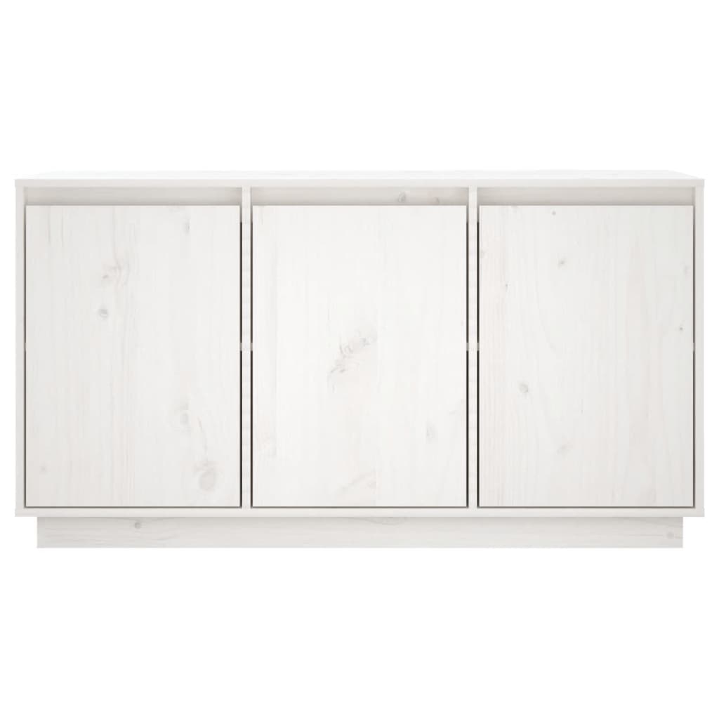 vidaXL Servantă, alb, 111x34x60 cm, lemn masiv de pin vidaXL Servantă, alb, 111x34x60 cm, lemn masiv de pin