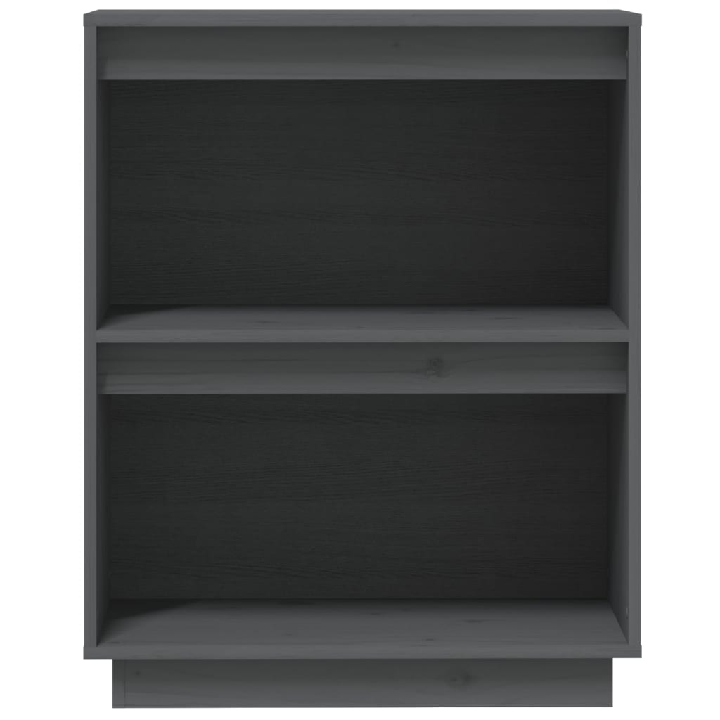 vidaXL Dulap consolă, gri, 60x34x75 cm, lemn masiv de pin vidaXL Dulap consolă, gri, 60x34x75 cm, lemn masiv de pin