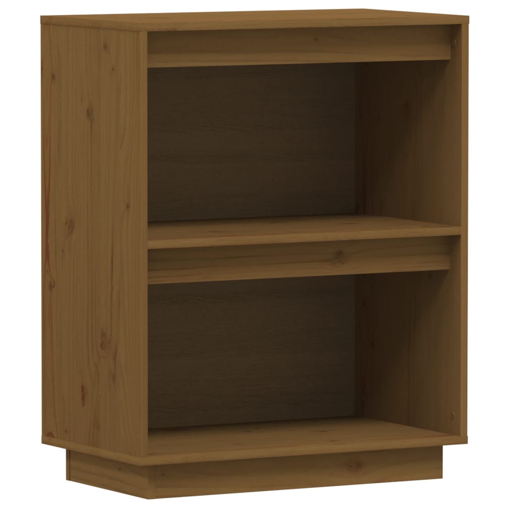 vidaXL Dulap consolă, maro miere, 60x34x75 cm, lemn masiv de pin