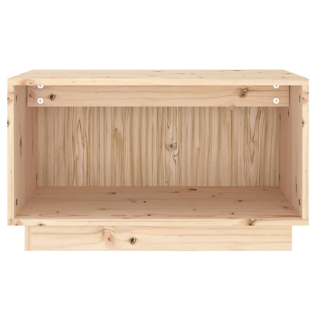 vidaXL Comodă TV, 60x35x35 cm, lemn masiv de pin