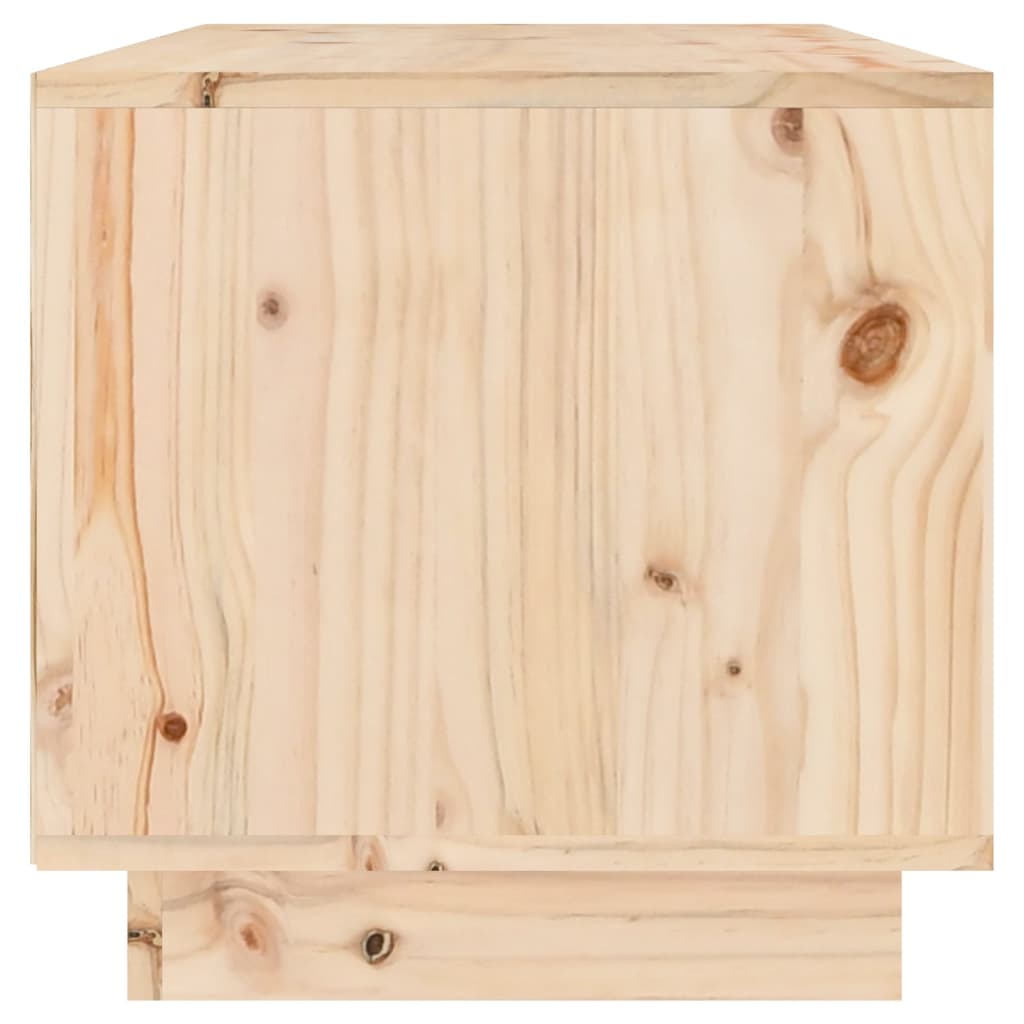 vidaXL Comodă TV, 60x35x35 cm, lemn masiv de pin