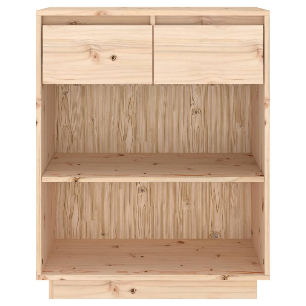 vidaXL Dulap consolă, 60x34x75 cm, lemn masiv de pin vidaXL Dulap consolă, 60x34x75 cm, lemn masiv de pin