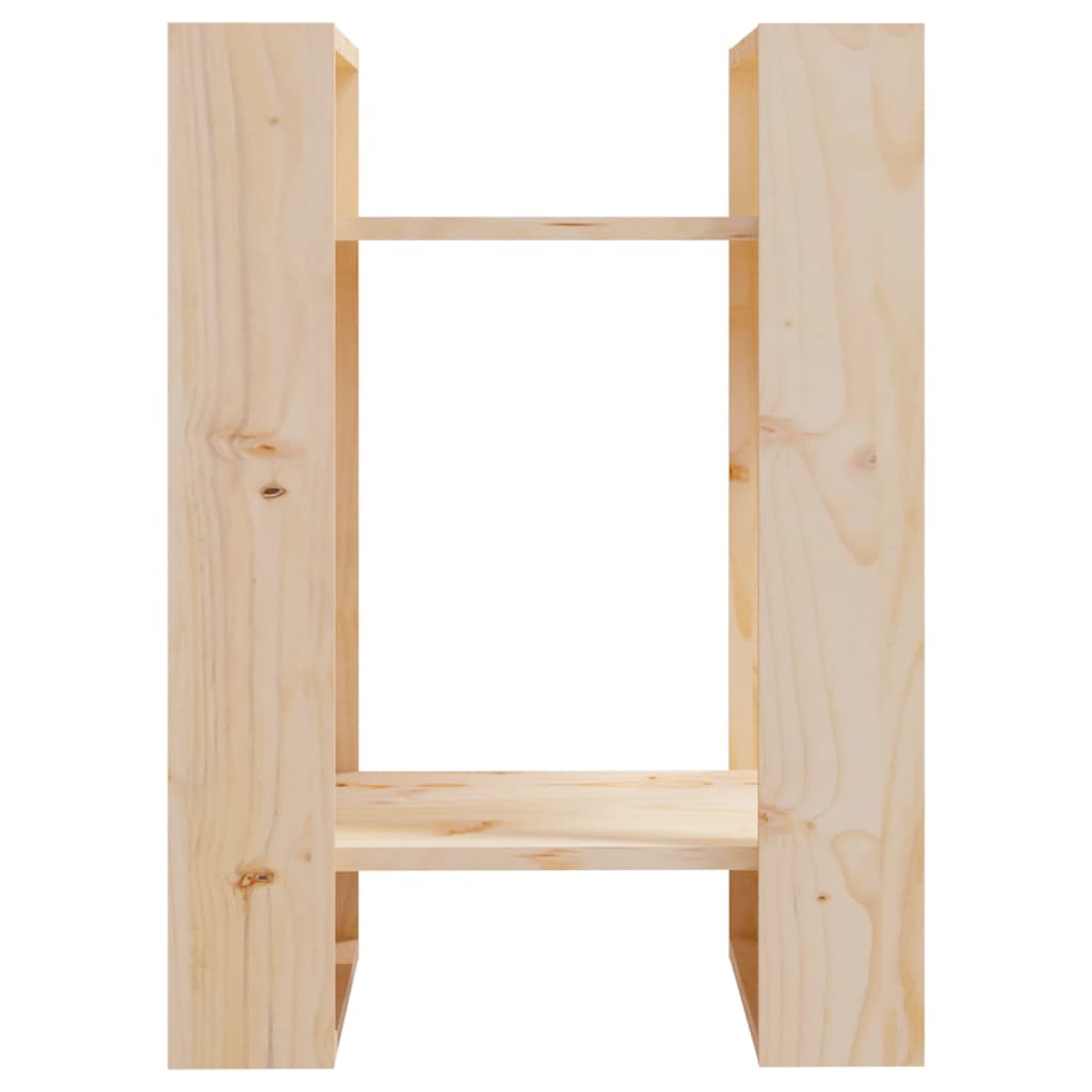 vidaXL Bibliotecă/Separator cameră, 41x35x57 cm, lemn masiv de pin vidaXL Bibliotecă/Separator cameră, 41x35x57 cm, lemn masiv de pin