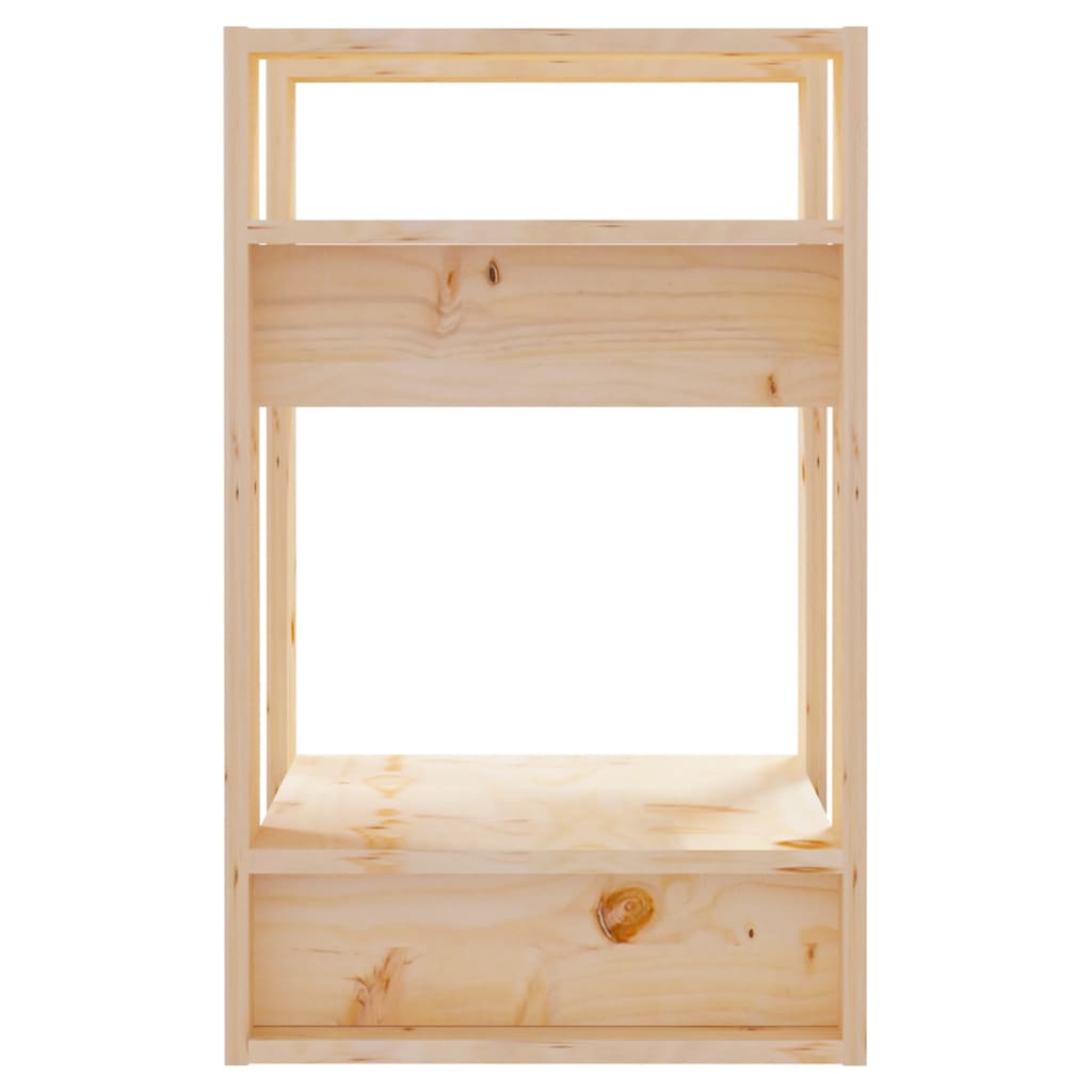 vidaXL Bibliotecă/Separator cameră, 41x35x57 cm, lemn masiv de pin vidaXL Bibliotecă/Separator cameră, 41x35x57 cm, lemn masiv de pin