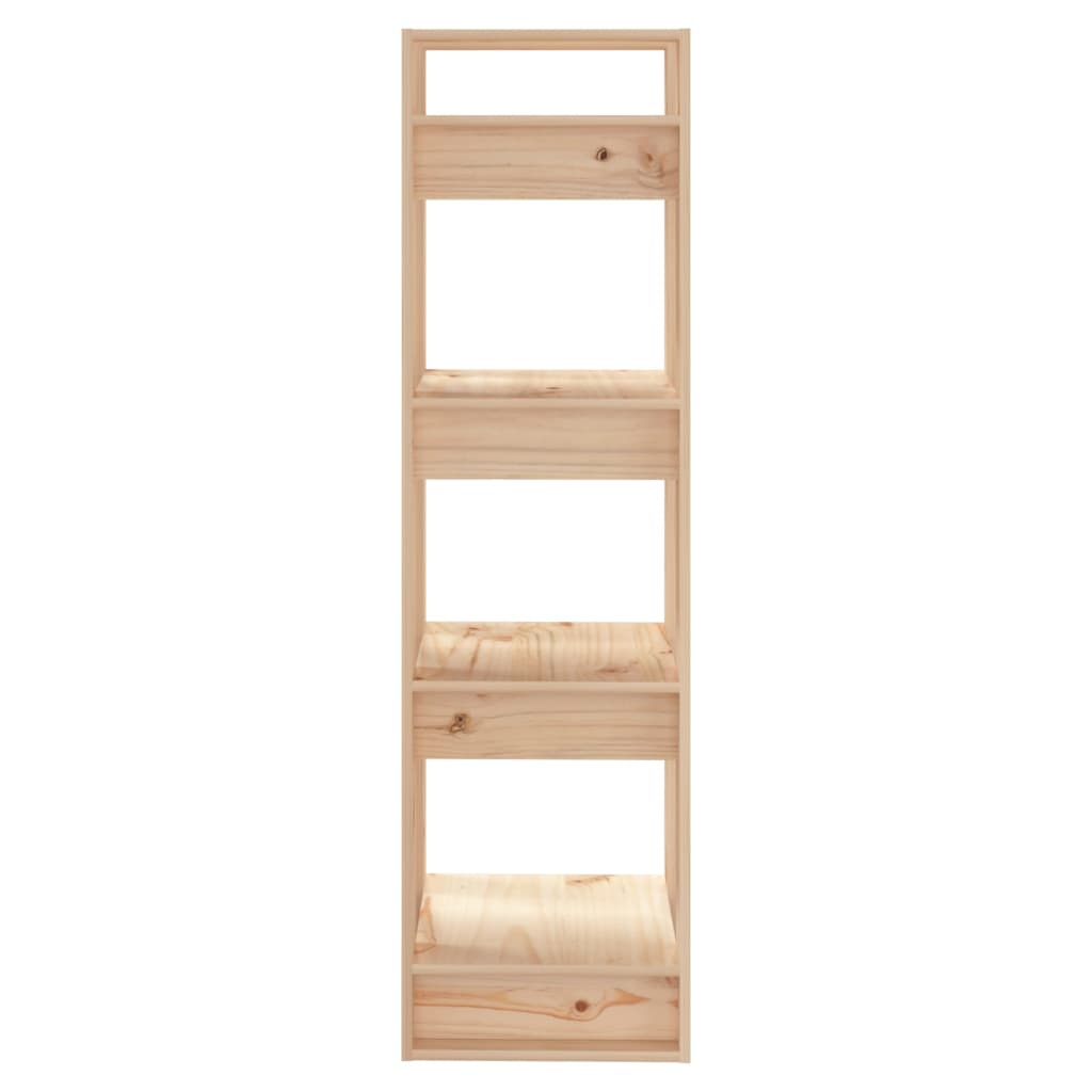vidaXL Bibliotecă/Separator cameră, 41x35x125 cm, lemn masiv pin vidaXL Bibliotecă/Separator cameră, 41x35x125 cm, lemn masiv pin