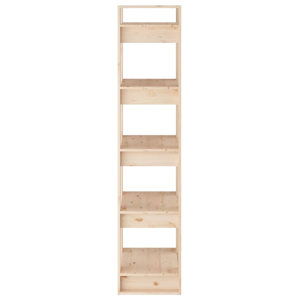 vidaXL Bibliotecă/Separator cameră, 41x35x160 cm, lemn masiv pin vidaXL Bibliotecă/Separator cameră, 41x35x160 cm, lemn masiv pin