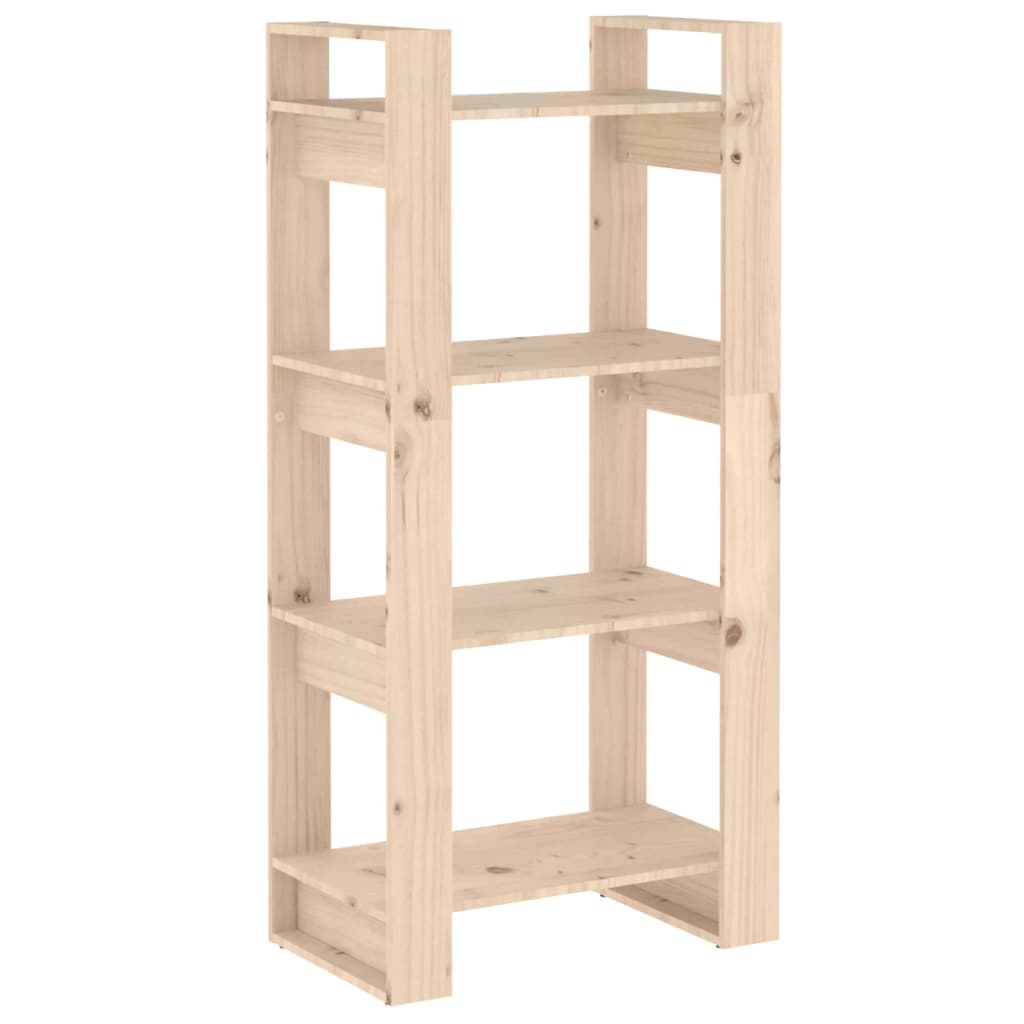 vidaXL Bibliotecă/Separator cameră, 60x35x125 cm, lemn masiv de pin