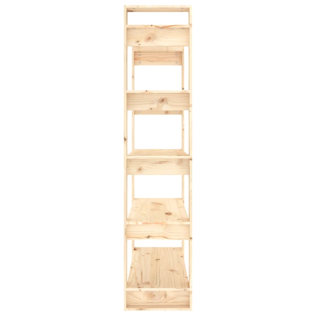 vidaXL Bibliotecă/Separator cameră, 80x35x160 cm, lemn masiv de pin