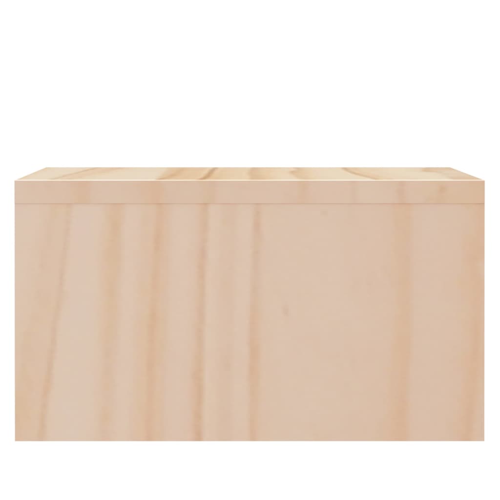 vidaXL Stand pentru monitor, 50x27x15 cm, lemn masiv de pin vidaXL Stand pentru monitor, 50x27x15 cm, lemn masiv de pin