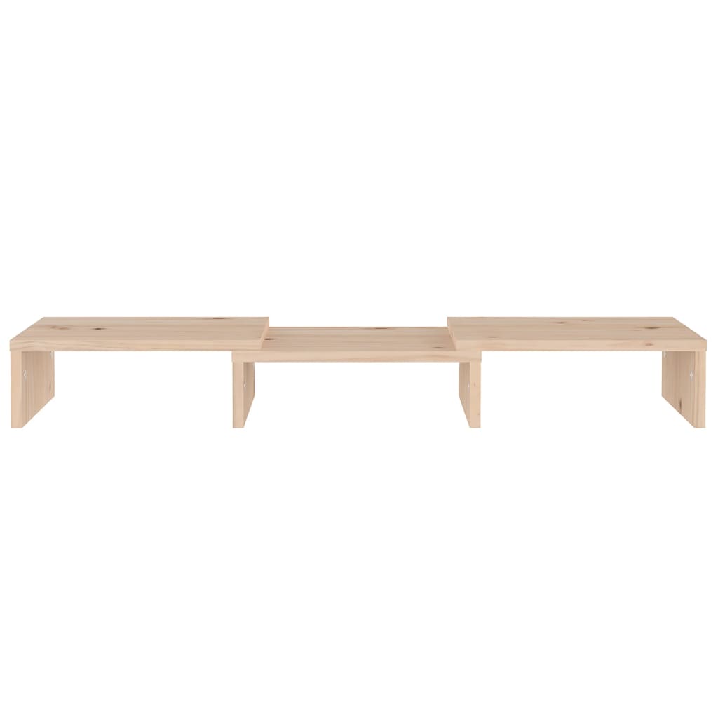 vidaXL Stand pentru monitor, 60x24x10,5 cm, lemn masiv de pin vidaXL Stand pentru monitor, 60x24x10,5 cm, lemn masiv de pin
