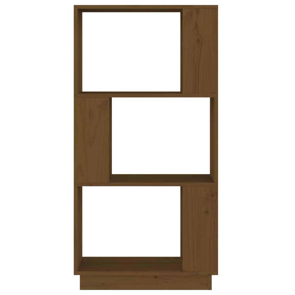 vidaXL Bibliotecă/Separator cameră maro miere 51x25x101 cm lemn pin vidaXL Bibliotecă/Separator cameră maro miere 51x25x101 cm lemn pin