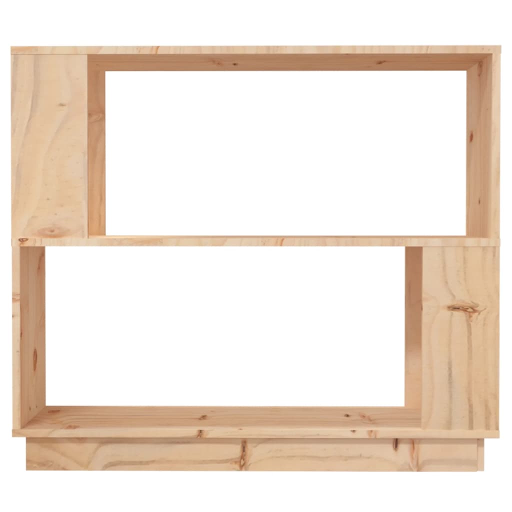 vidaXL Bibliotecă/Separator cameră, 80x25x70 cm, lemn masiv pin