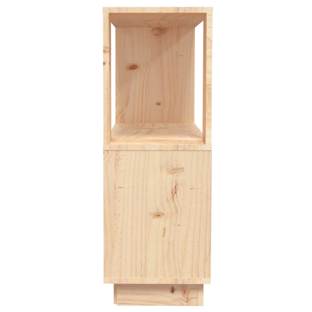 vidaXL Bibliotecă/Separator cameră, 80x25x70 cm, lemn masiv pin