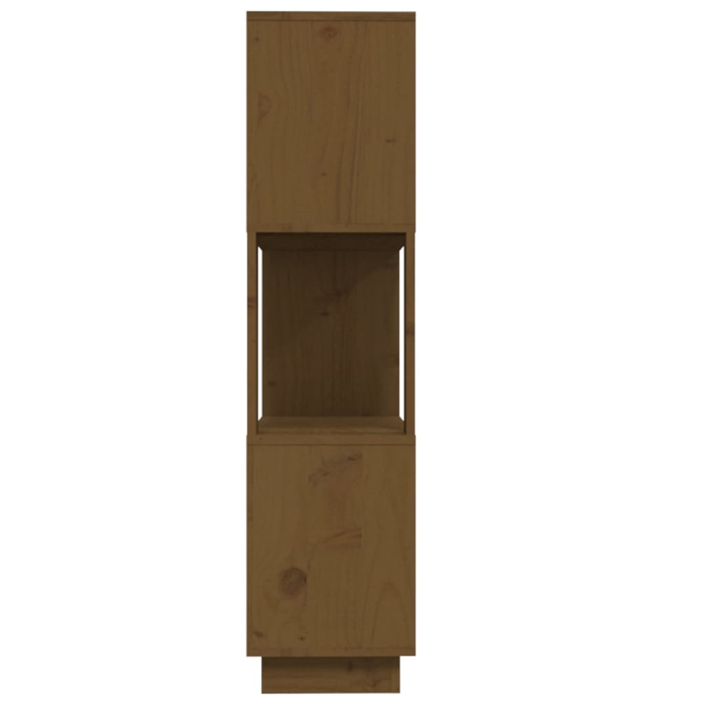 vidaXL Bibliotecă/Separator cameră, maro miere, 80x25x101 cm, lemn vidaXL Bibliotecă/Separator cameră, maro miere, 80x25x101 cm, lemn
