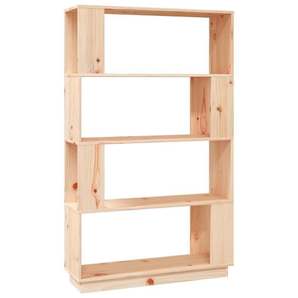 vidaXL Bibliotecă/Separator cameră, 80x25x132 cm lemn masiv pin vidaXL Bibliotecă/Separator cameră, 80x25x132 cm lemn masiv pin