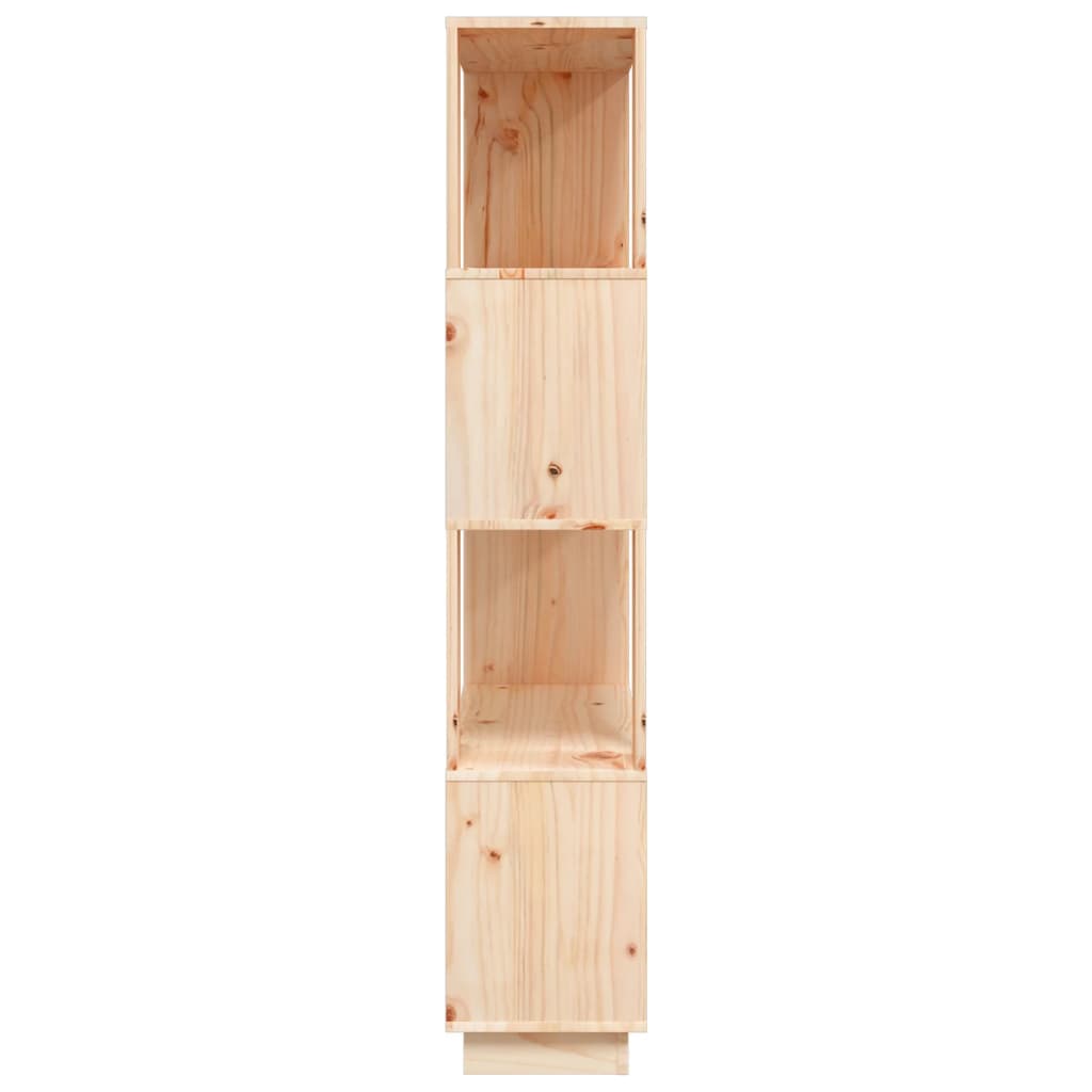 vidaXL Bibliotecă/Separator cameră, 80x25x132 cm lemn masiv pin vidaXL Bibliotecă/Separator cameră, 80x25x132 cm lemn masiv pin