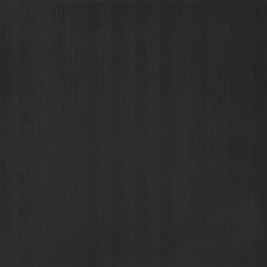 vidaXL Bibliotecă/Separator cameră, negru, 80x25x132 cm lemn masiv pin vidaXL Bibliotecă/Separator cameră, negru, 80x25x132 cm lemn masiv pin