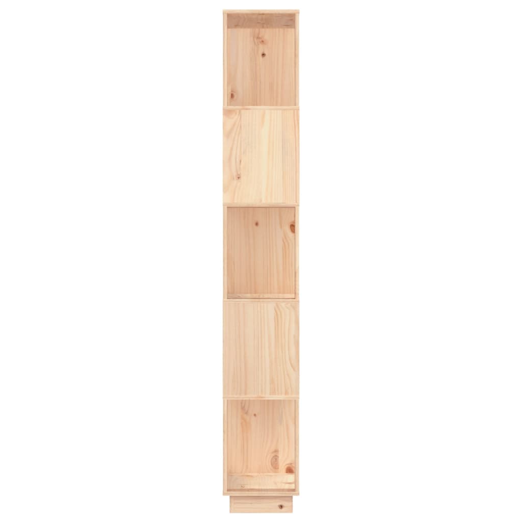 vidaXL Bibliotecă/Separator cameră, 80x25x132 cm lemn masiv pin vidaXL Bibliotecă/Separator cameră, 80x25x132 cm lemn masiv pin