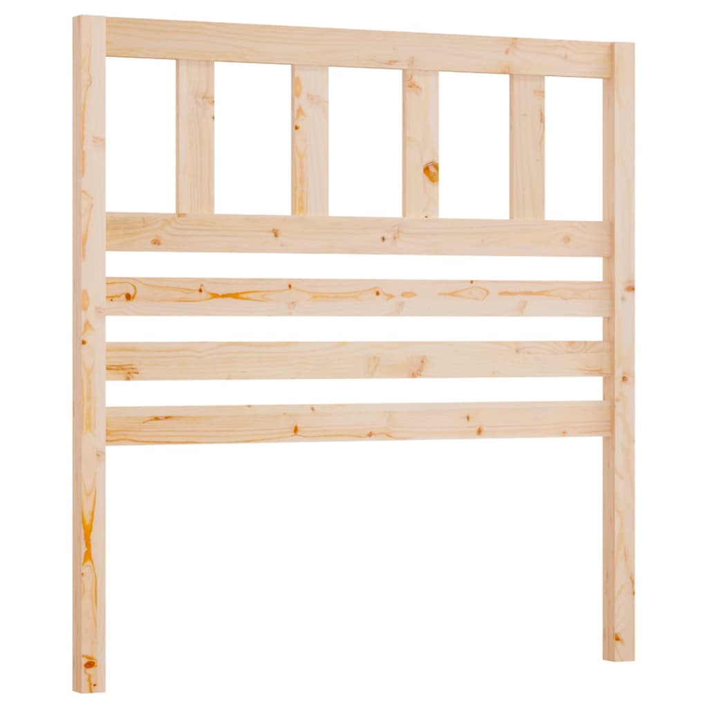 vidaXL Tăblie de pat, 96x4x100 cm, lemn masiv de pin