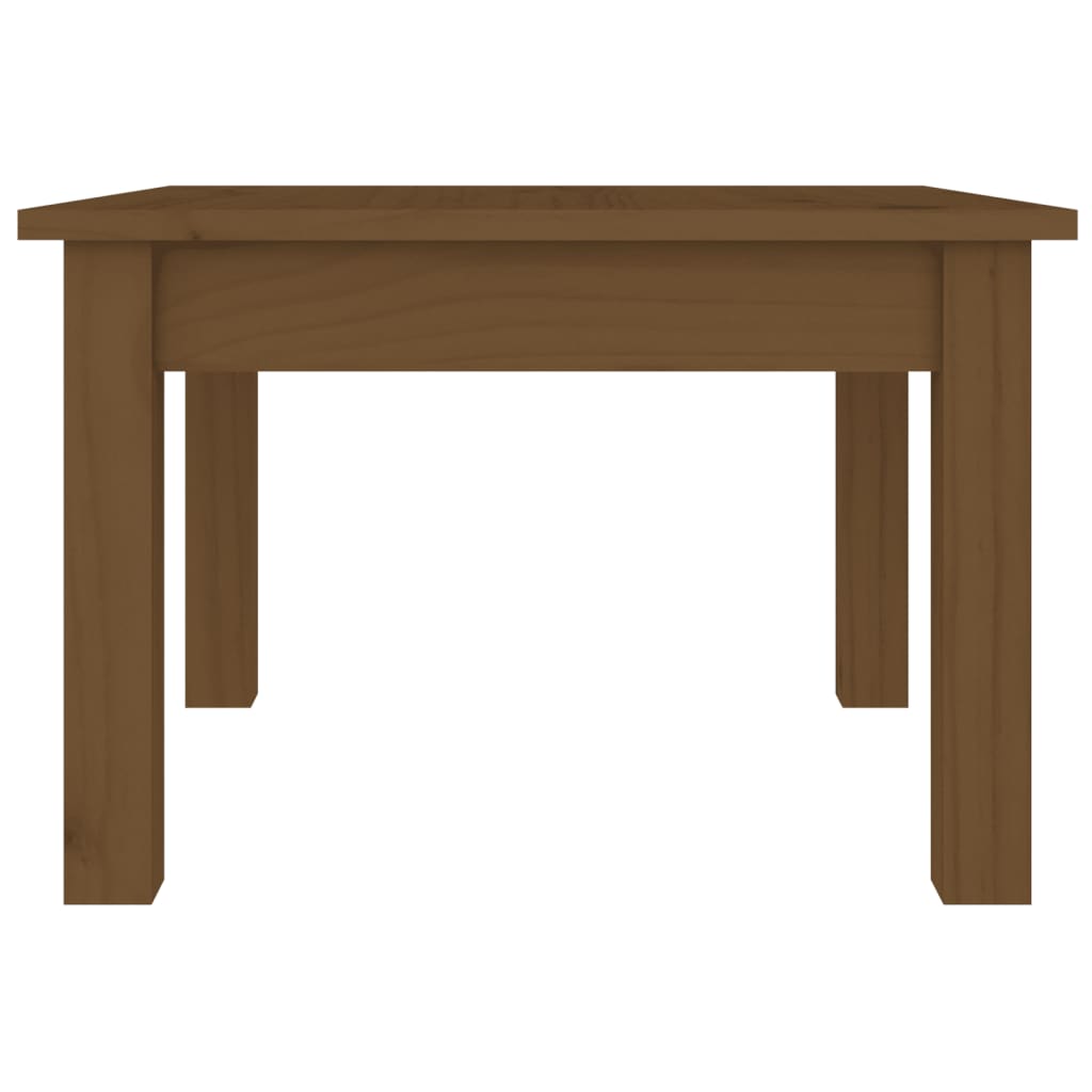 vidaXL Măsuță de cafea, maro miere, 45x45x30 cm, lemn masiv de pin vidaXL Măsuță de cafea, maro miere, 45x45x30 cm, lemn masiv de pin