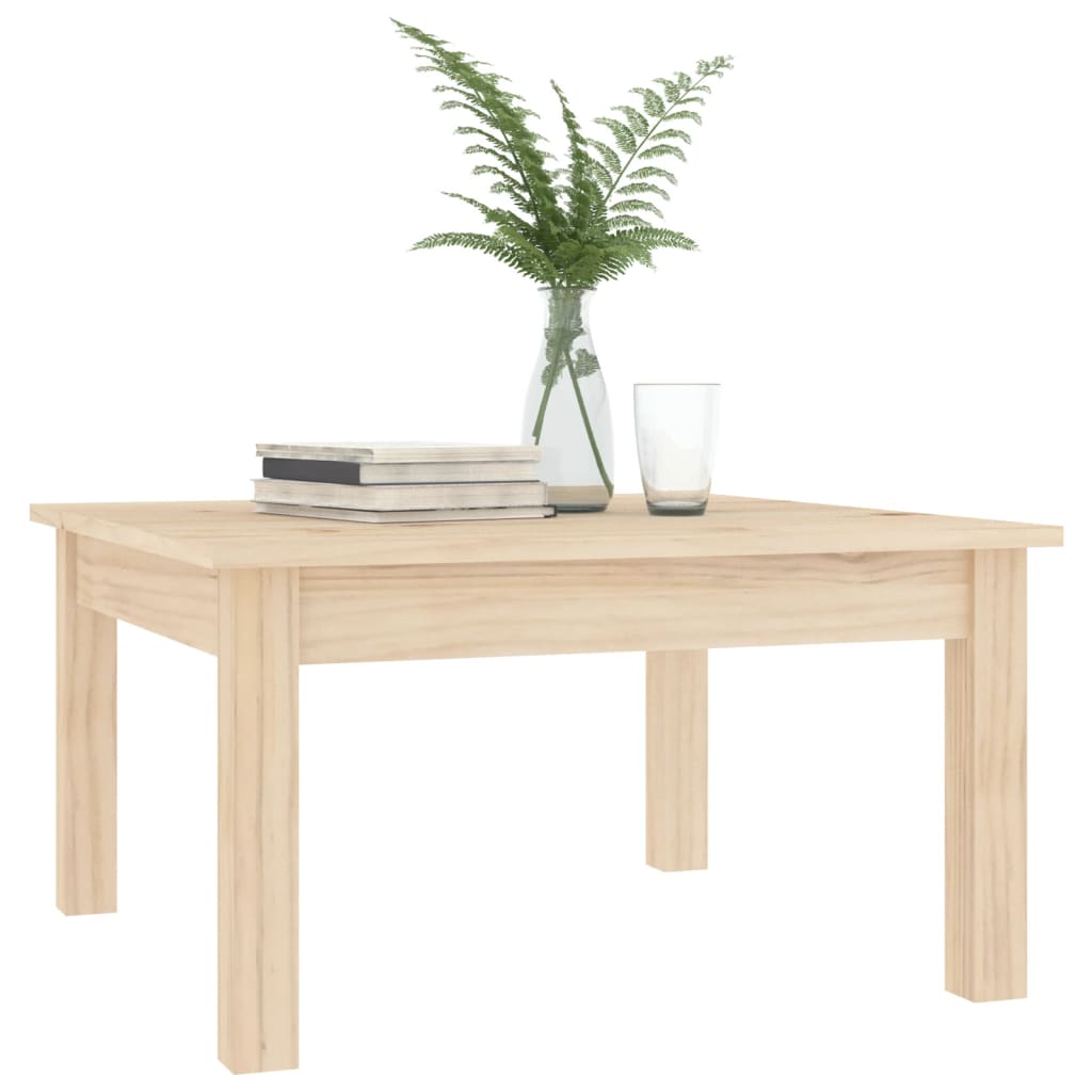 vidaXL Măsuță de cafea, 55x55x30 cm, lemn masiv de pin vidaXL Măsuță de cafea, 55x55x30 cm, lemn masiv de pin